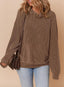 "Bree" Ribbed Knit Hoodie