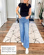"Camryn" Wide-Leg Denim Trousers
