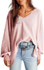 "Harlow" Waffle Knit Oversized Sweater