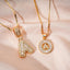 "Luna" Custom Letter Pendant Necklace