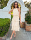 🌞 "Lola" Tiered Halter Dress