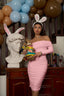 Velisse | Off-Shoulder Long Sleeve Ruched Party Mini Dress