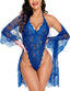 "Amour" Lace Robe Lingerie Set