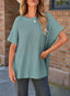 “Olive” Ribbed Tunic Knit