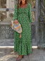 Nivaro | Boho Floral Maxi Dress