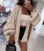 LuxeLayer™ Oversized Knit Cardigan