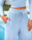 ElevateEase™ 2-Piece Ribbed Lounge Set