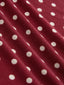 "Dotty" Polka Dot Midi Dress