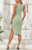 "Tessa" Cutout Midi Dress