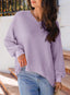 "Harlow" Waffle Knit Oversized Sweater