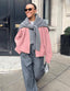 Noa | Faux Suede Oversized Jacket