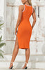 "Tessa" Cutout Midi Dress