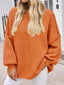 "Maeve" Slouch Knit Turtleneck Pullover