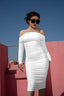 "Zara" One-Shoulder Ruched Mini Dress