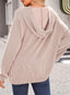"Bree" Ribbed Knit Hoodie