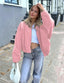 Noa | Faux Suede Oversized Jacket