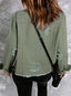 "Indie" Distressed Denim Shacket