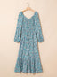 Nivaro | Boho Floral Maxi Dress
