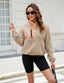 The "Cassie" Colorblock Fleece Pullover
