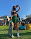 Lyra | 2-Piece Pleated Skort Set with Built-In Shorts