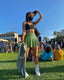 Lyra | 2-Piece Pleated Skort Set with Built-In Shorts