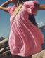 Mirelia | Babydoll Puff Sleeve Tie-Back Dress