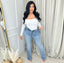 Isabella Ultra-Stretch Contour Flare Jeans