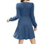 Zovira | Ribbed Knit Long Sleeve Sweater Dress