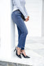 Emilia Cropped Kick Flare Jeans