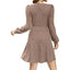 Zovira | Ribbed Knit Long Sleeve Sweater Dress