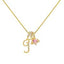 "Amelie" Cursive Letter Charm Necklace