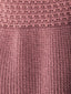 Novessi | Honeycomb Knit V-Neck Sweater Dress