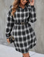 The "Hunter" Plaid Shacket Dress
