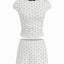 The “Phoebe” Polka Dot Crop Top & Mini Skirt Set