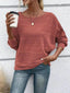 "Leni" Cropped Knit Tee