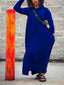 "Zeralle" Hoodie Maxi Dress
