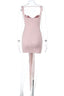 Luvoria | Corset Lace Mini Dress with Side Drape