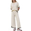 The "Cara" Contrast-Trim Two-Piece Set
