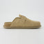 "Wren" Suede Buckle Clogs