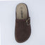 "Wren" Suede Buckle Clogs
