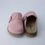"Wren" Suede Buckle Clogs
