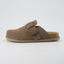 "Wren" Suede Buckle Clogs