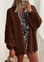"Nola" Cloud-Knit Cardigan