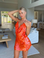 Karina | Halter Neck Sequin Backless Mini Dress