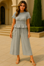 The “Chelsea” Peplum Lounge Set