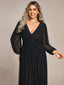 "Seraphina" Glitter Maxi Gown