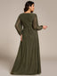 "Seraphina" Glitter Maxi Gown