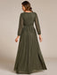 "Seraphina" Glitter Maxi Gown