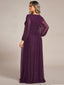"Seraphina" Glitter Maxi Gown
