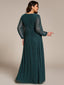 "Seraphina" Glitter Maxi Gown